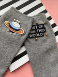 OUT OF THIS WORLD NOVELTY SOCKS