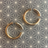 CIRCULAR FRONT BACK INFINITY HOOPS