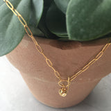 DELICATE T BAR NECKLACE