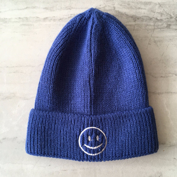 HAPPY FACE RAVER BEANIE