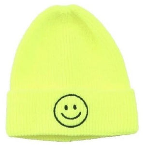 HAPPY FACE RAVER BEANIE