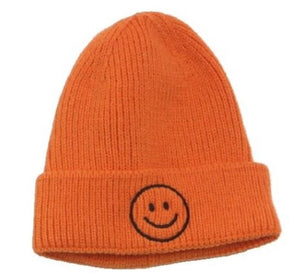 HAPPY FACE RAVER BEANIE