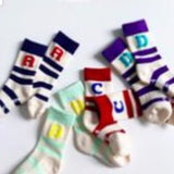 PACK OF 4 KIDS ALPHABET SOCKS