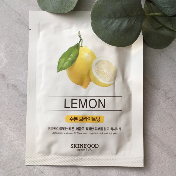 SKINFOOD LEMON SHEET MASK