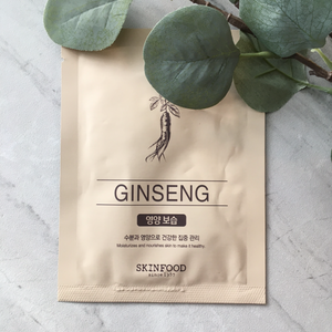 SKINFOOD GINSENG SHEET MASK