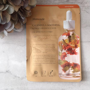 MAMONDE CALENDULA SOOTHING SHEET MASK